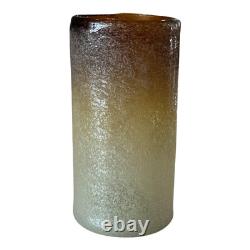 Vintage Murano Glass Seafoam Amber Mug & Cordials Set (Napoleone Martinuzzi)
