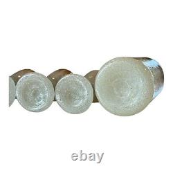 Vintage Murano Glass Seafoam Amber Mug & Cordials Set (Napoleone Martinuzzi)