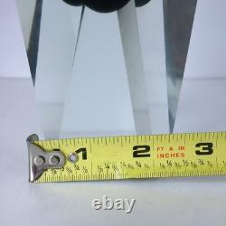 Vintage Murano Glass Sommerso Flavio Poli Alessandro Mandruzzato Faceted Vase