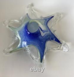 Vintage Murano Glass Starfish Bowl