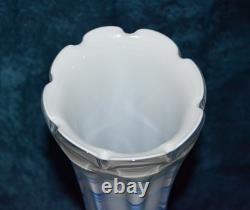 Vintage Murano Glass Style Floor Vase Venice Hand Blown Heavy 29 Tall Vintage Murano Glass Style Floor Vase Venice Hand Blown Heavy 29 Tall