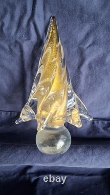 Vintage Murano Glass Trees. Lot of 3. Beautiful Colors. Excellent Condition