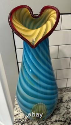 Vintage Murano Glass Vase