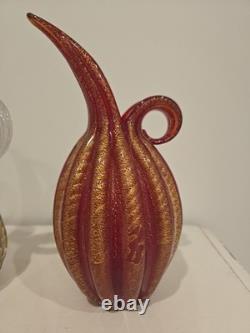 Vintage Murano Glass Vase By Ercole Barovier