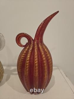 Vintage Murano Glass Vase By Ercole Barovier