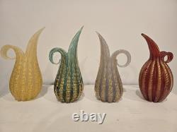 Vintage Murano Glass Vase By Ercole Barovier