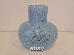 Vintage Murano Glass Vase By Fratelli Toso With Label