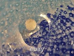 Vintage Murano Glass Vase By Fratelli Toso With Label