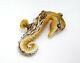 Vintage Murano Glass Wall Hanging Seahorse, 6 1/2