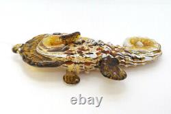 Vintage Murano Glass Wall Hanging Seahorse, 6 1/2