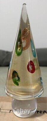 Vintage Murano Gold Flecked Christmas Tree