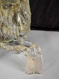 Vintage Murano Hand Blown Glass St. Mark Winged Lion Figurine