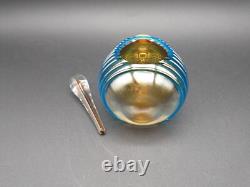 Vintage Murano Italian Sommerso Art Glass Perfume Bottle with Stopper