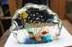 Vintage Murano Italy Glass 6 Fish Large Heavy Paper Weight With Sticker 6 Tall