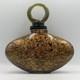 Vintage Murano Italy Gold Aventurine Art Glass Perfume Bottle 9