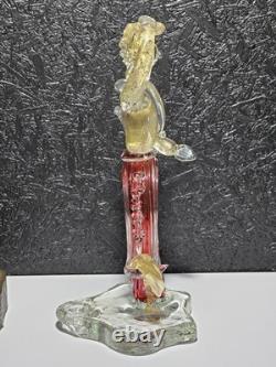 Vintage Murano Lamp Archimede Seguso Dancing Figure Gaucho