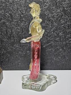 Vintage Murano Lamp Archimede Seguso Dancing Figure Gaucho