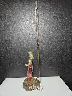 Vintage Murano Lamp Archimede Seguso Dancing Figure Gaucho