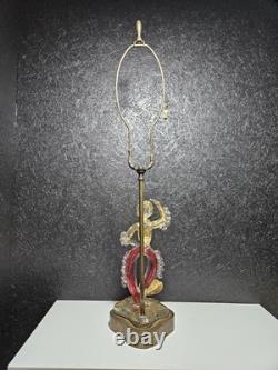 Vintage Murano Lamp Archimede Seguso Dancing Figure Gaucho