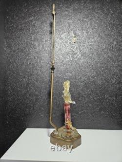 Vintage Murano Lamp Archimede Seguso Dancing Figure Gaucho