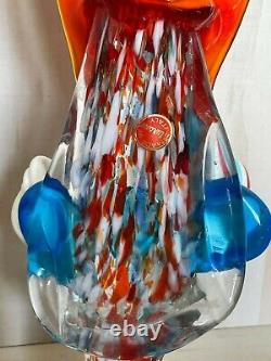 Vintage Murano Large Art Glass Clown Large Italy