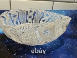 Vintage Murano Latticino Hand Blown Mid-Century