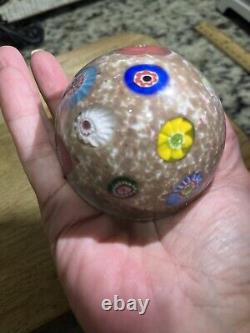 Vintage Murano Millefiori Paperweight- ABSOLUTELY STUNNING! Make An Offer