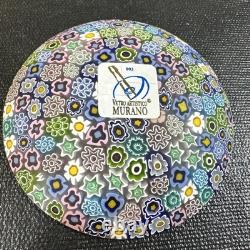 Vintage Murano Millefiori Vetro Artistico Glass Trinket Dish Italy Art Glass 3