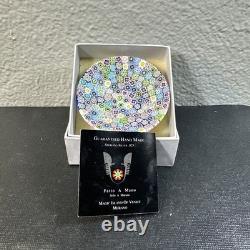 Vintage Murano Millefiori Vetro Artistico Glass Trinket Dish Italy Art Glass 3