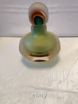 Vintage Murano STYLE art glass perfume bottle