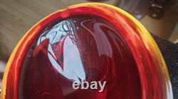 Vintage Murano Sommerso Submerged Art Glass Bowl Dish 6.5×5.5×3 Stunning Colors