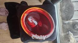 Vintage Murano Sommerso Submerged Art Glass Bowl Dish 6.5×5.5×3 Stunning Colors