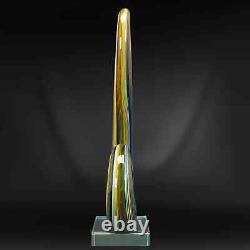 Vintage Murano Style Badash Crystal Glass Sculpture