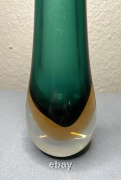 Vintage Murano Teardrop Vase Attribtuted to Flavio Poli for Seguso Vetri d'Arte