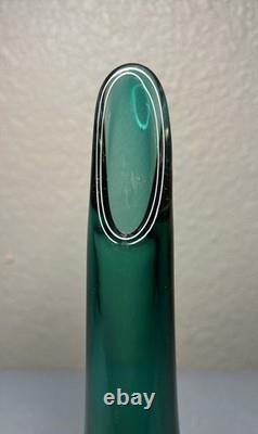 Vintage Murano Teardrop Vase Attribtuted to Flavio Poli for Seguso Vetri d'Arte