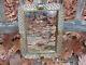 Vintage Murano Twisted Glass Rope Mirror Picture Frame Tray 17 x 12