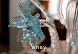 Vintage Murano/Venetian Glass Chandelier/Hanging Lamp