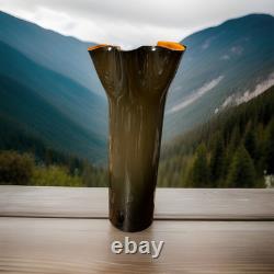 Vintage Murano Venetian Vase- Ca Dei Vetrai. Pontil Scar-Fazzoletto 17 Large