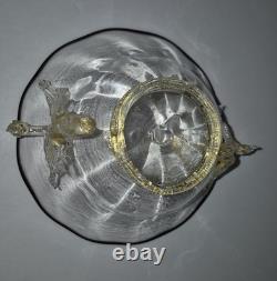 Vintage Murano Venetian Winged Dragon Art Glass Bowl 1561