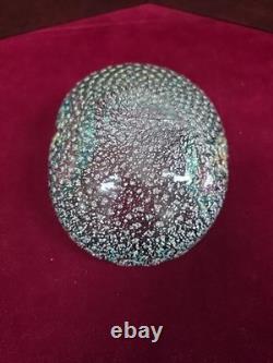 Vintage Murano glass cigar ashtray 6.5 X 5