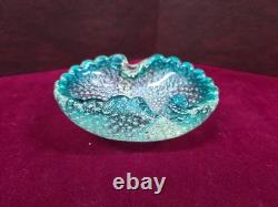 Vintage Murano glass cigar ashtray 6.5 X 5