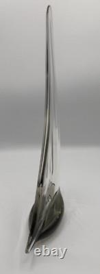 Vintage Nautical Sail Boat Murano Art Glass Signed Livio Seguso