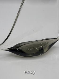Vintage Nautical Sail Boat Murano Art Glass Signed Livio Seguso