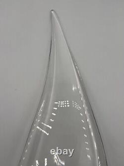 Vintage Nautical Sail Boat Murano Art Glass Signed Livio Seguso
