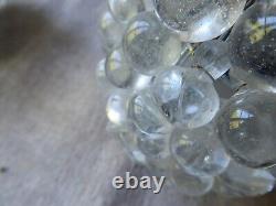 Vintage Pair Murano Hand Blown Glass Grape Wall Lights