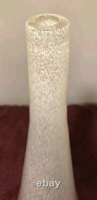 Vintage Pristine 1950s Murano Hand Blown Applied Glass Rare 19.75 Conical Vase