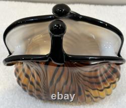 Vintage Rare Mid Century Murano Handblown Glass Hand Purse