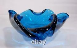 Vintage Retro Italian Murano Art Glass Bowl