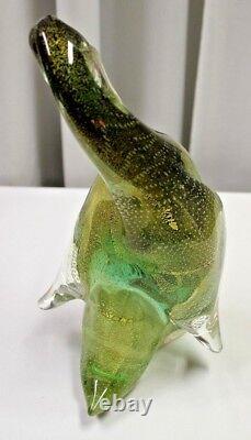 Vintage Seguso Murano Art Glass Duck Beautiful Rare Item 11.5