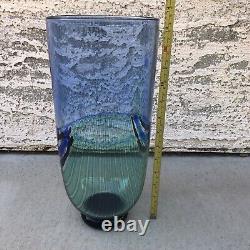Vintage Seguso Viro Murano glass Vase SIGNED EXCELLENT CONDITION